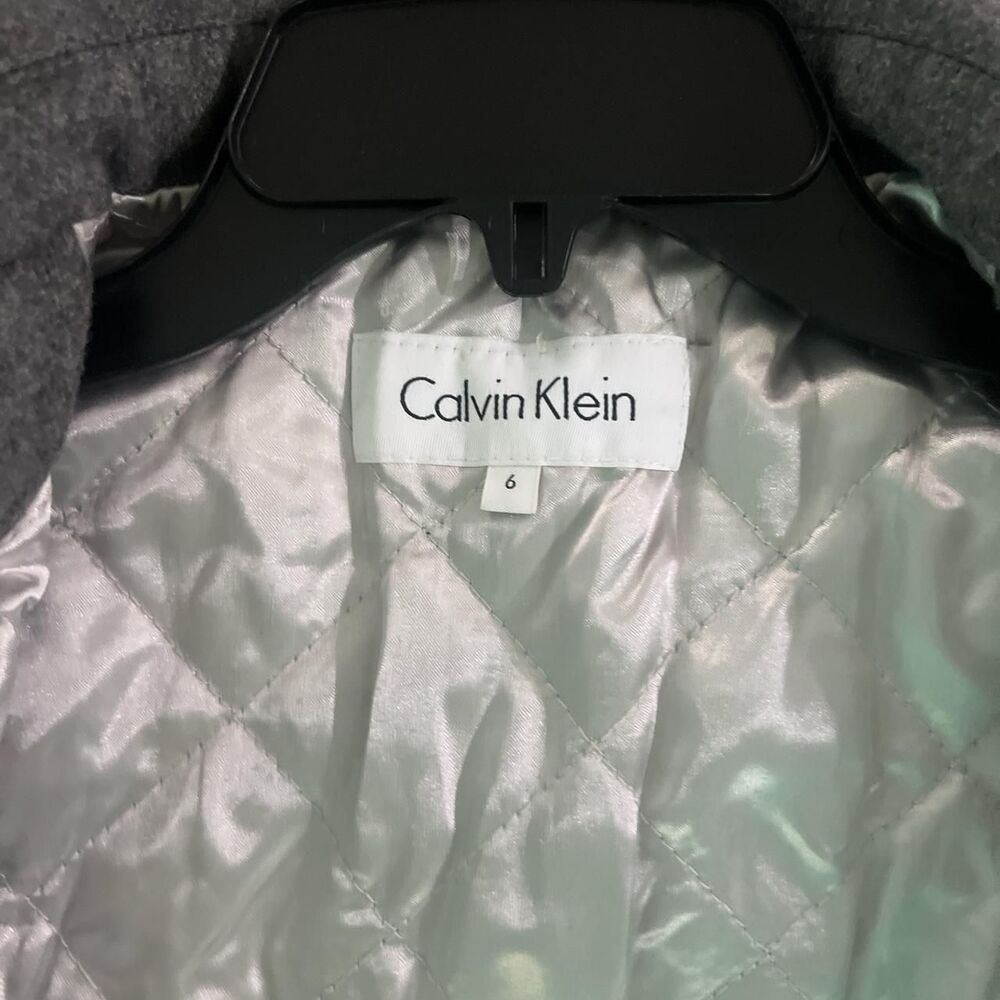 Calvin-klein Wintage Women's Grey Coat - Picture 3 of 3